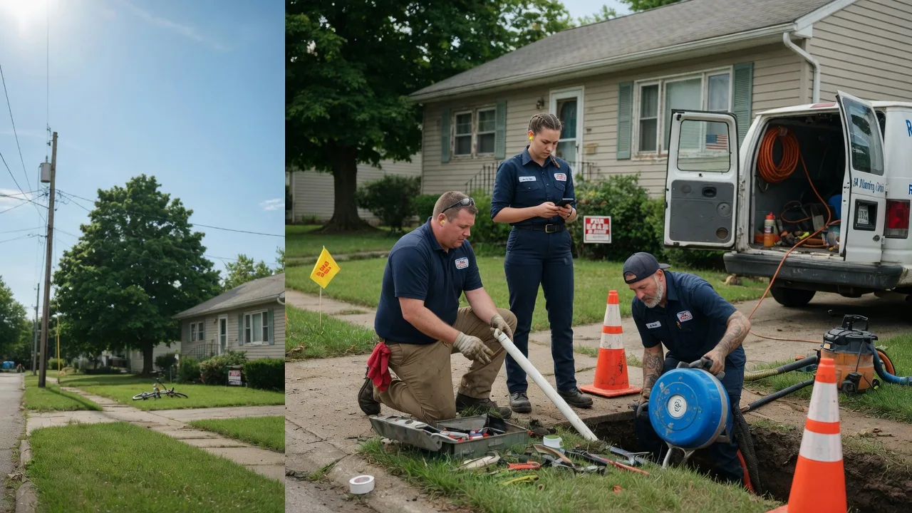 Sewer Line Repair in New London, IA near me